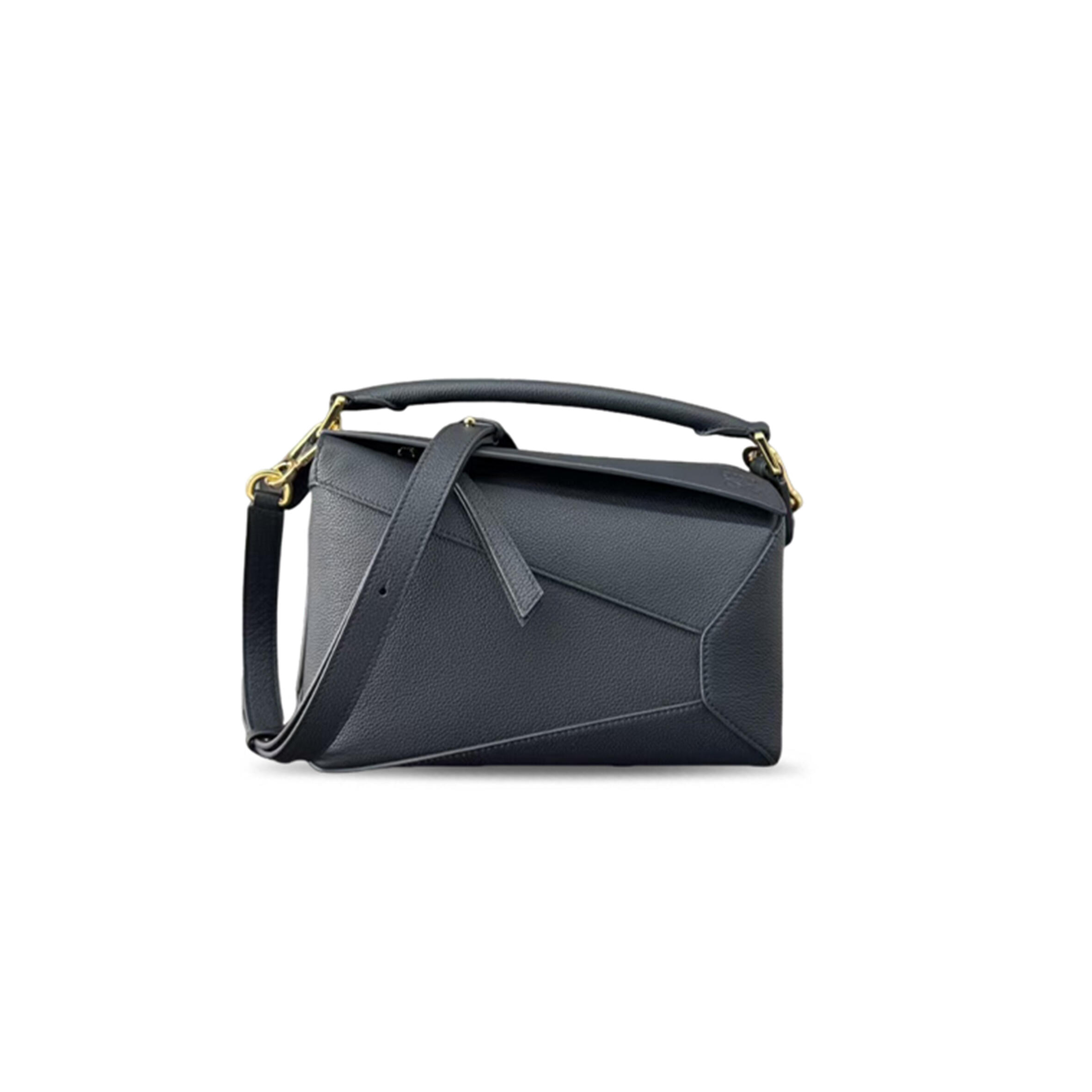 LOEWE SMALL PUZZLE EDGE BAG IN SOFT GRAINED CALFSKIN (24*16.5*10.5cm)